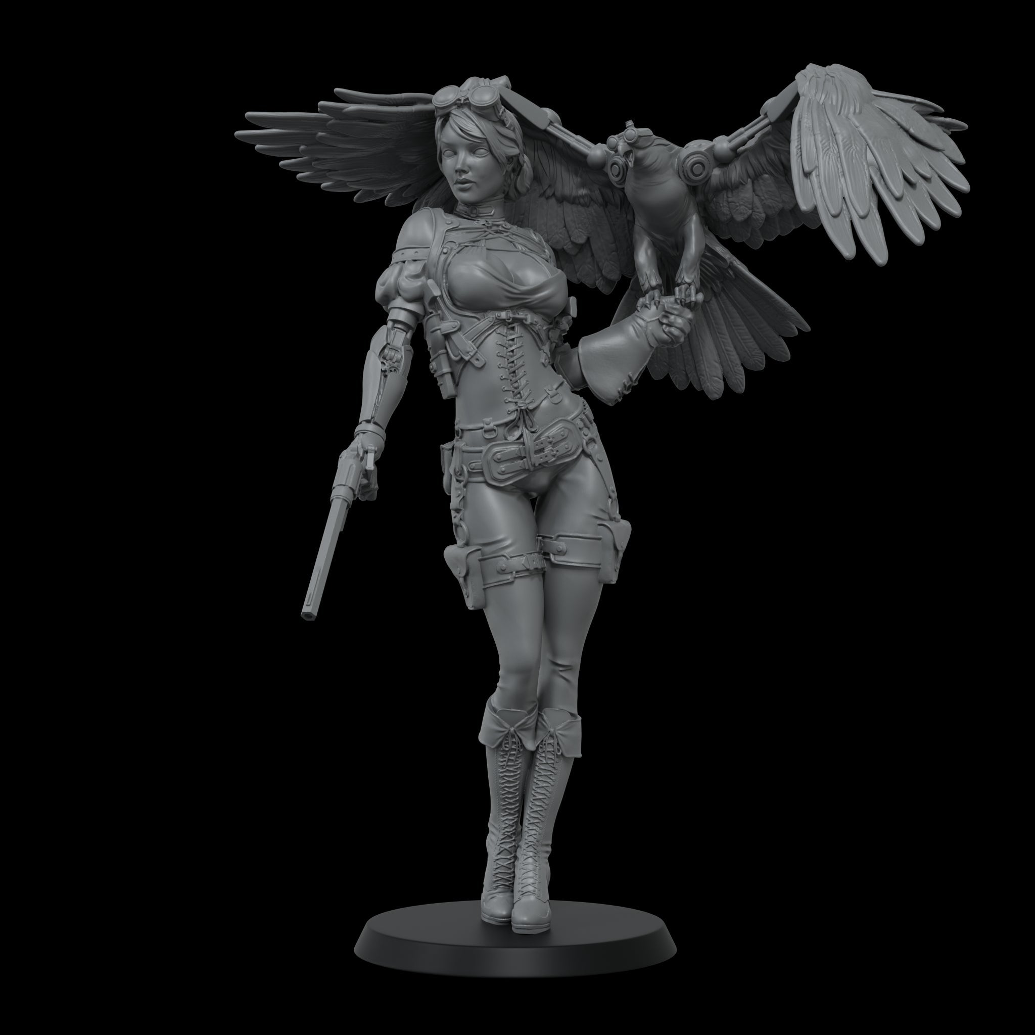 Scale 75 Figures Steampunk Wargames Jessica Thunderhawk 35mm (3)