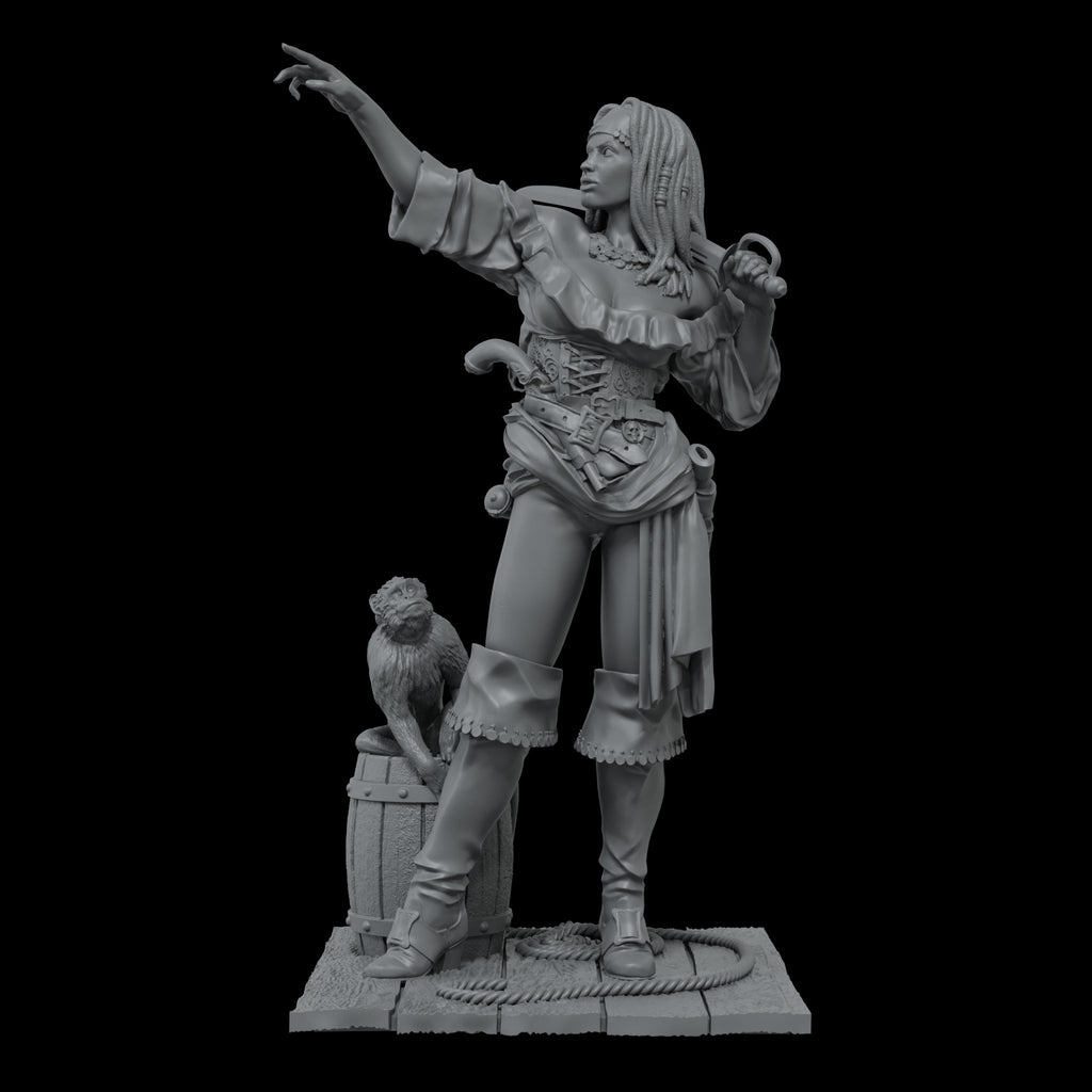 Scale 75 Figures Fantasy Wargames Anne Bonny 35mm (3)