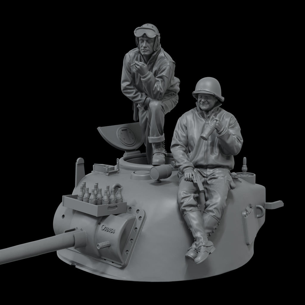 Scale 75 Figures Warfront Tank & Coke 35mm (3)