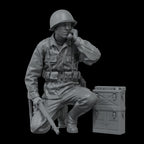 Scale 75 Figures Warfront Radio Operator Us Armored Infantry 35mm (2)