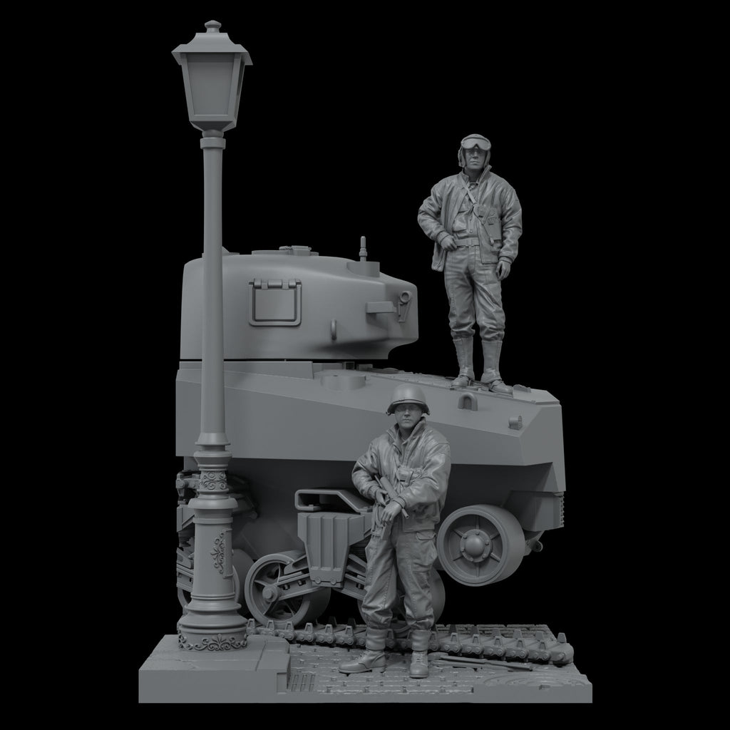 Scale 75 Figures Warfront Brocken Tracks (Nw Europe 1944-45) 35mm (2)