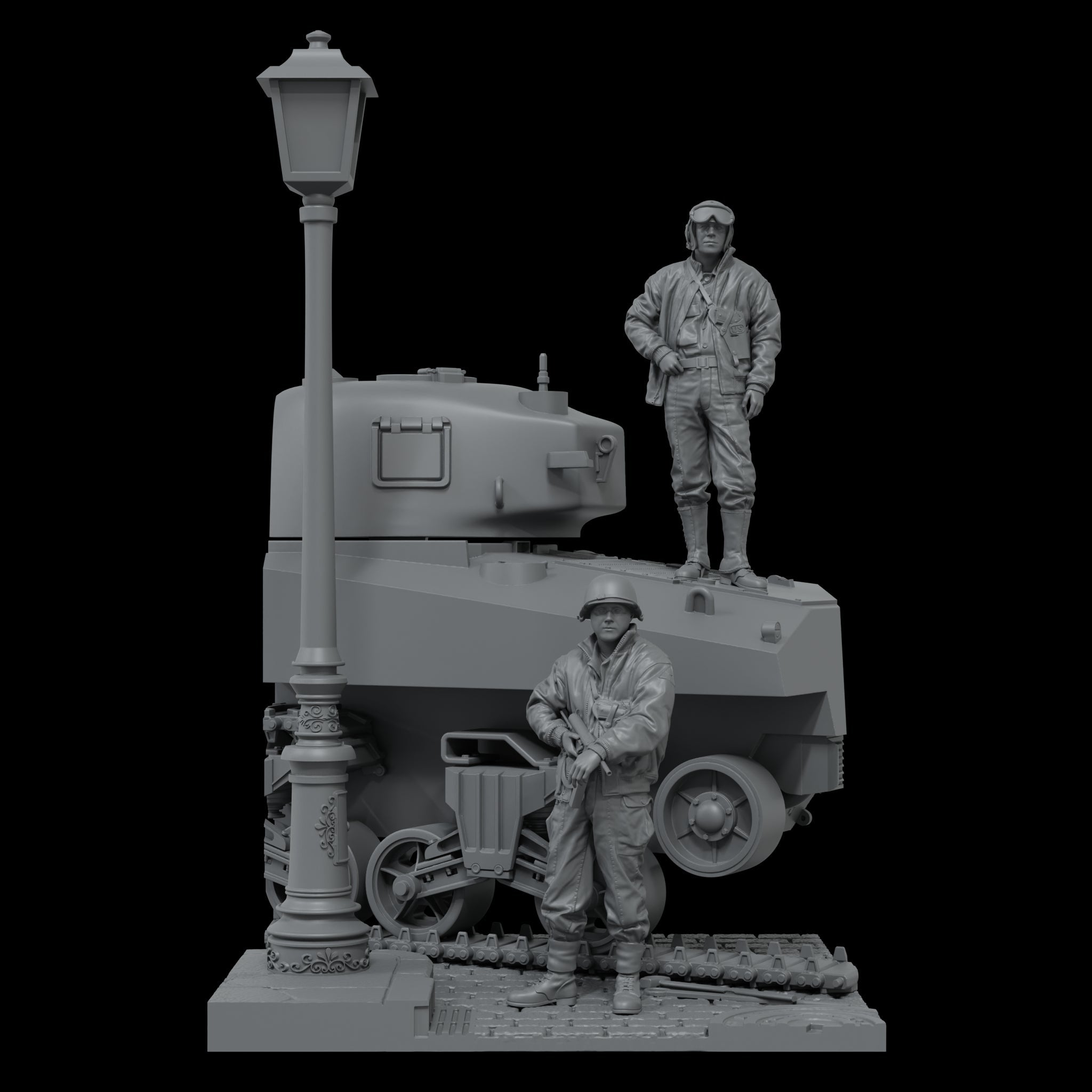 Scale 75 Figures Warfront Brocken Tracks (Nw Europe 1944-45) 35mm (2)