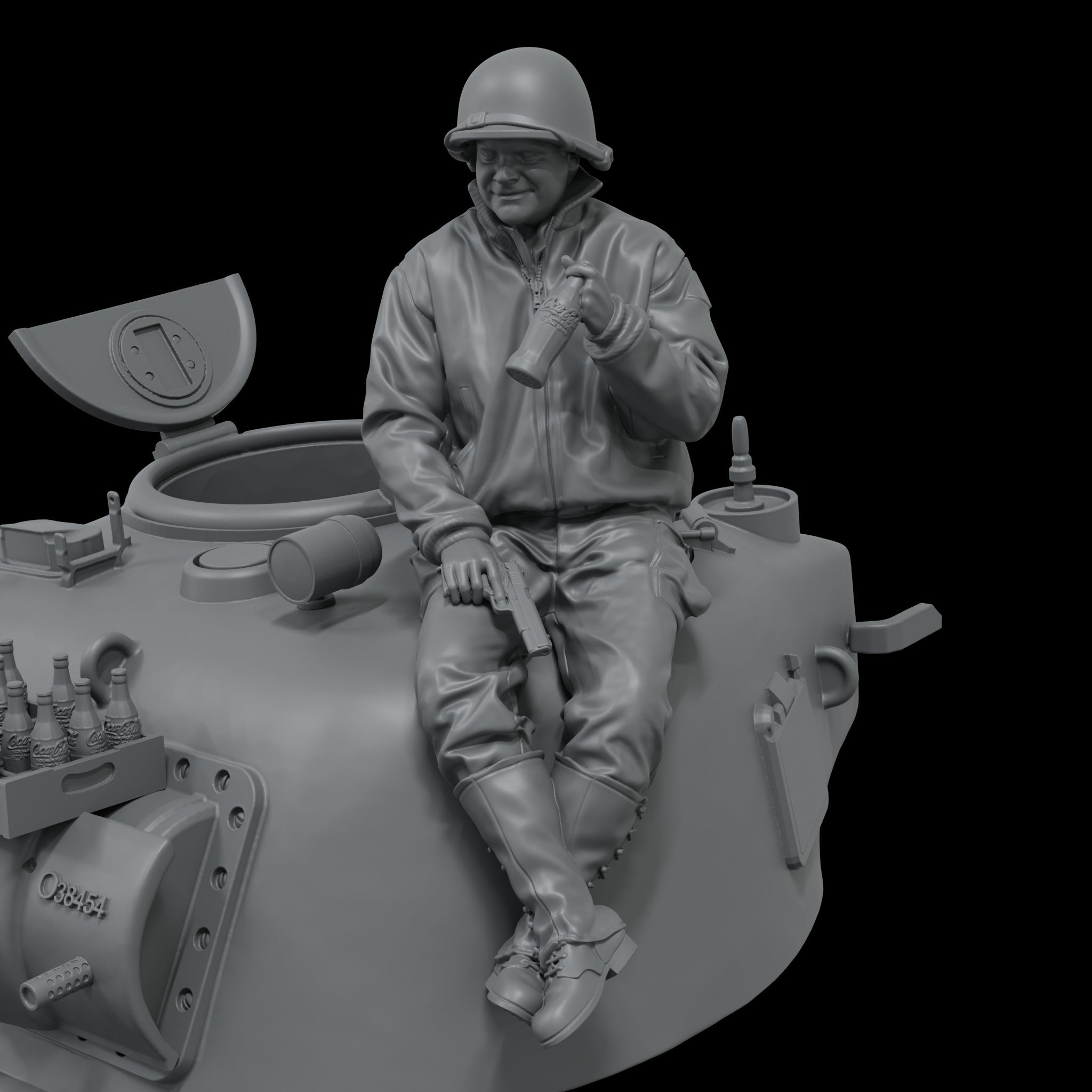 Scale 75 Figures Warfront Us Tankers 1:48 (3)