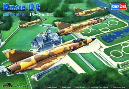 Hobby Boss 80315 1/48 Dassault Mirage IIIC Fighter (8948589461741)