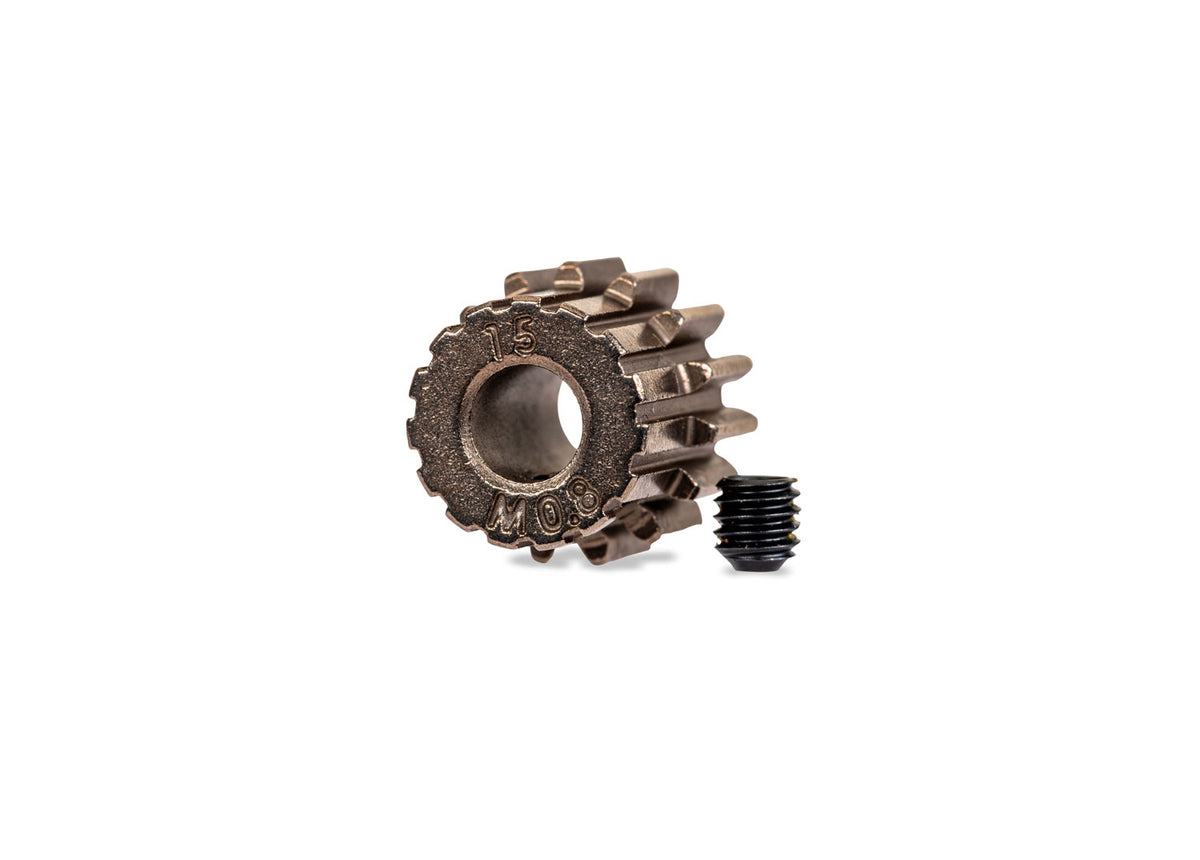 Traxxas 15-Tooth 32-Pitch 5mm Bore RC Pinion Gear - 5651 - TRX5651