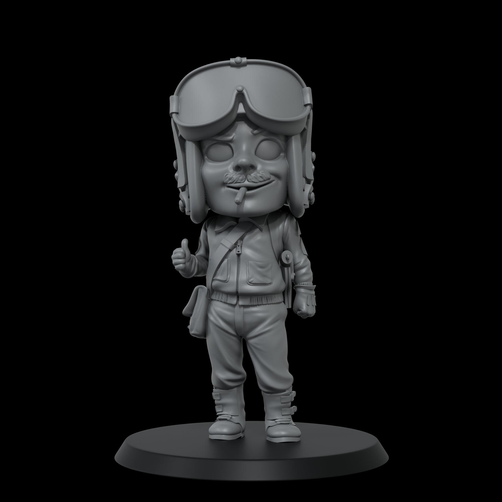Scale 75 Figures The Smog Riders Rocky Star Cooper 35mm (2)