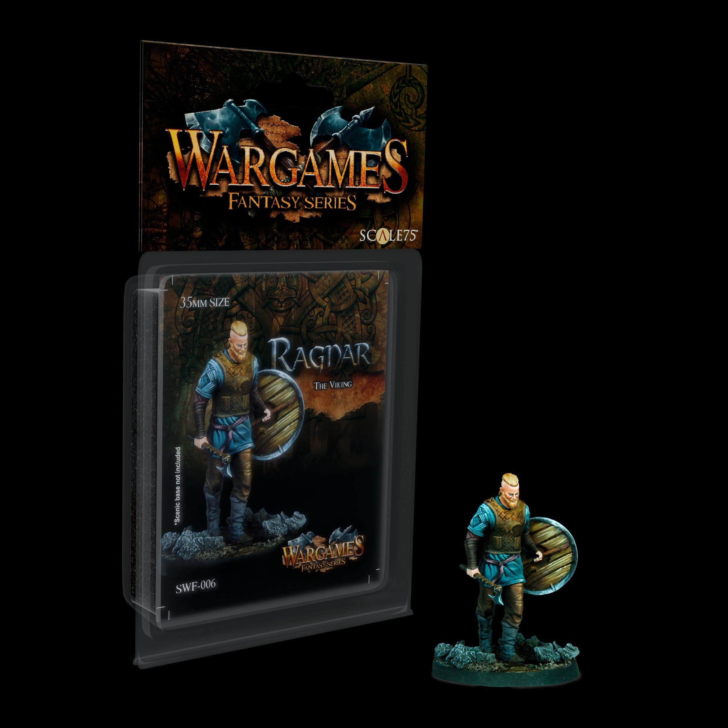 Scale 75 Figures Fantasy Wargames Ragnar The Viking 35mm
