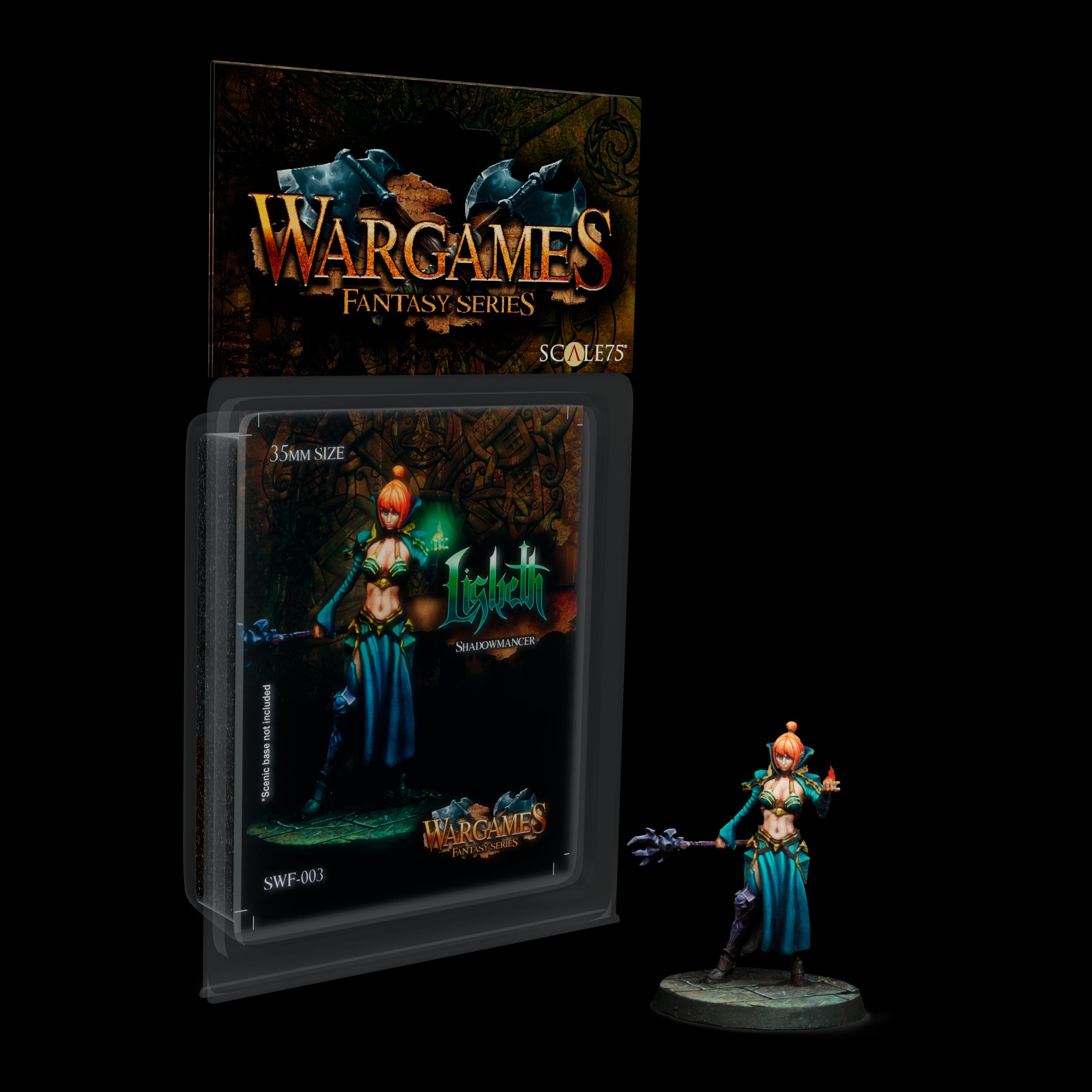 Scale 75 Figures Fantasy Wargames Lisbeth Shadowmancer 35mm