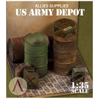 Scale 75 Figures Warfront Us Supplies Us Army Depot 35mm (11)