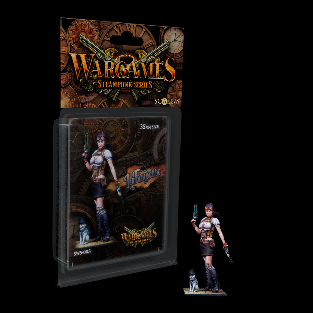 Scale 75 Figures Steampunk Wargames Brigitte Lafayette 35mm