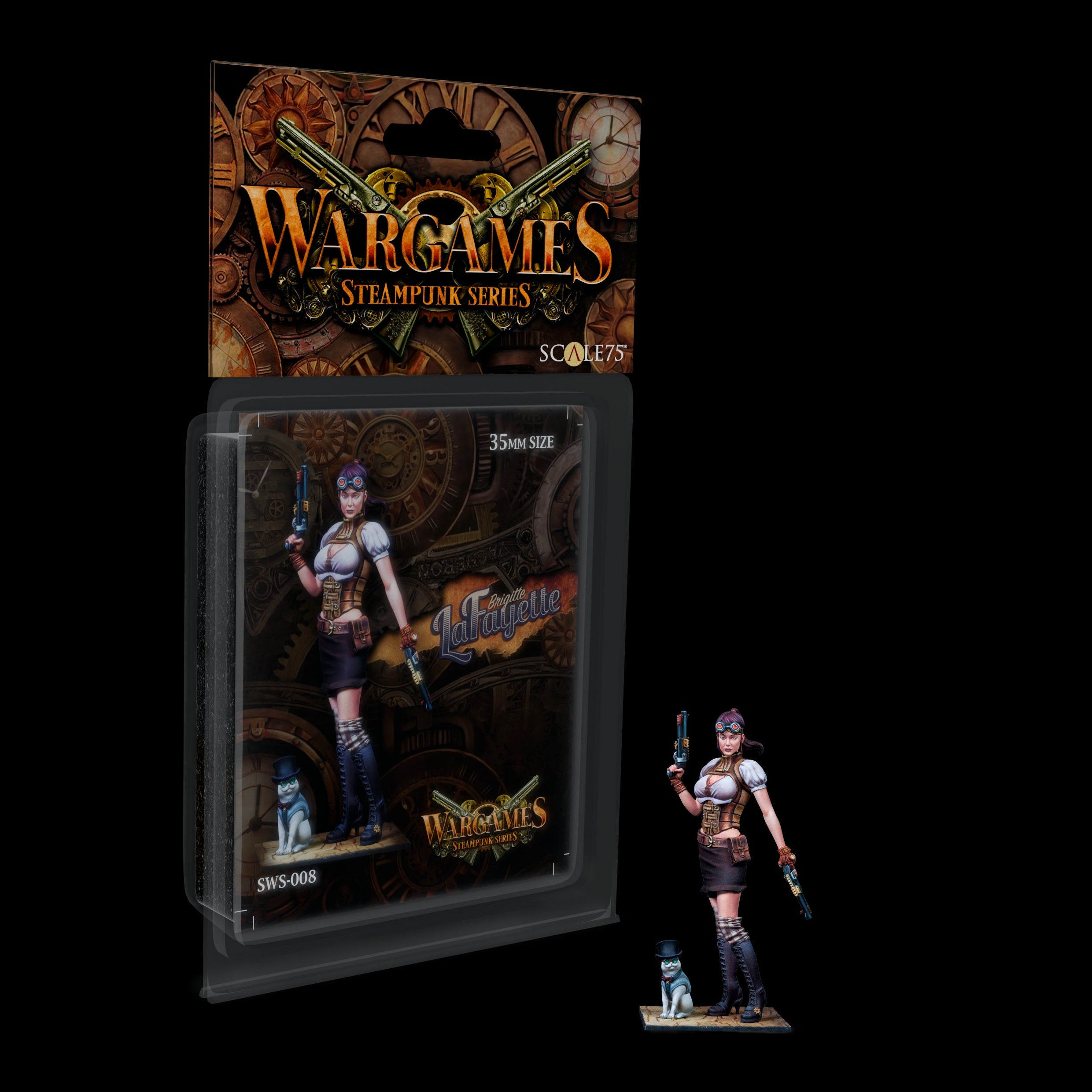 Scale 75 Figures Steampunk Wargames Brigitte Lafayette 35mm