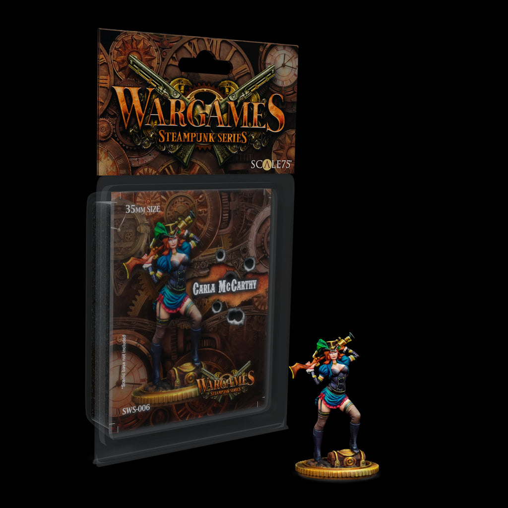 Scale 75 Figures Steampunk Wargames Carla Mc Carthy 35mm