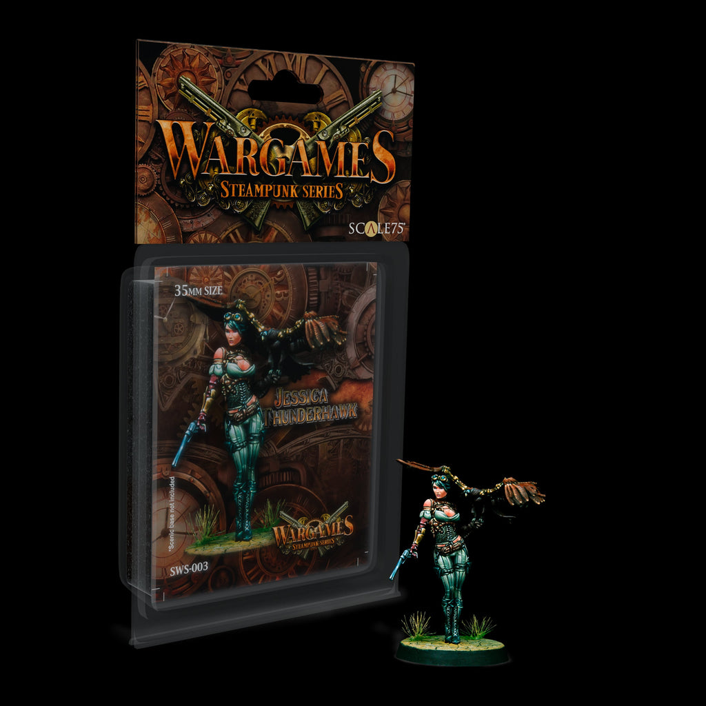 Scale 75 Figures Steampunk Wargames Jessica Thunderhawk 35mm
