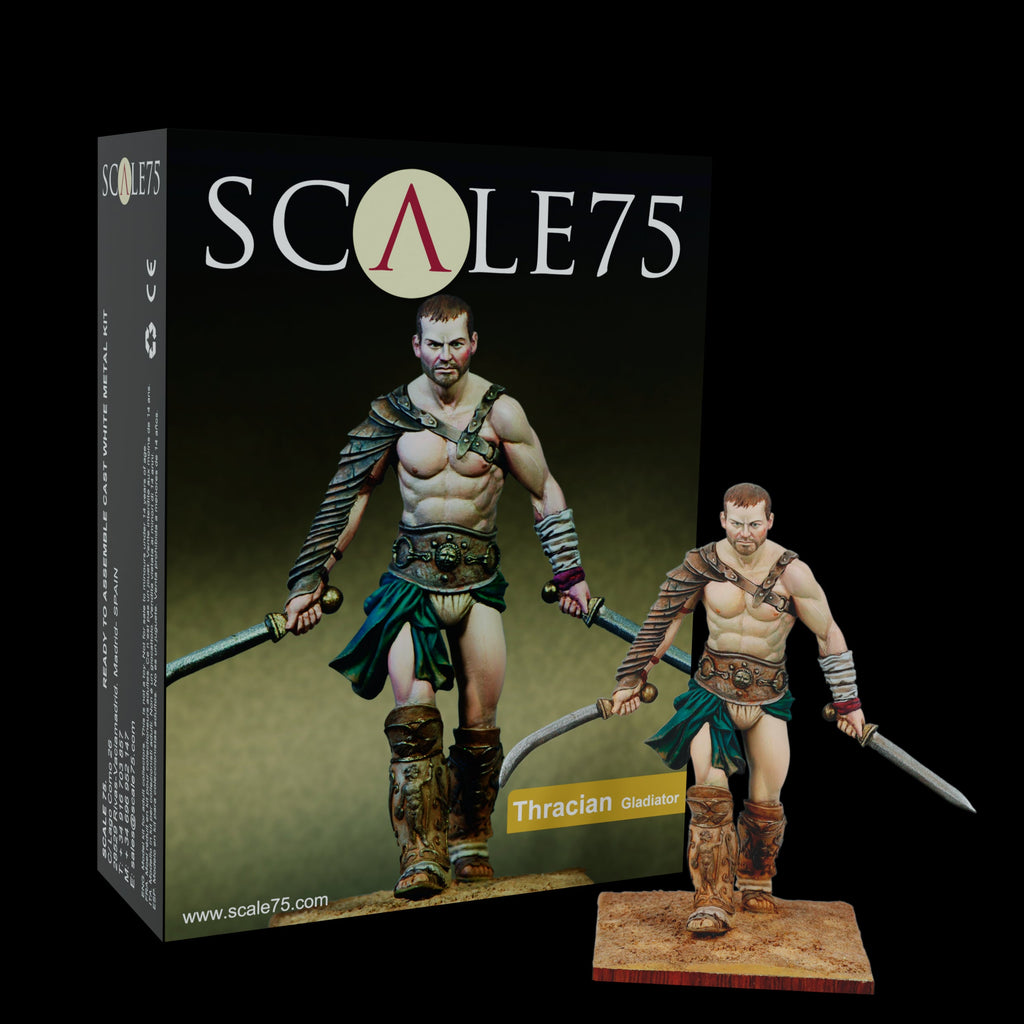 Scale 75 Figures Rome Thracian Gladiator 75mm