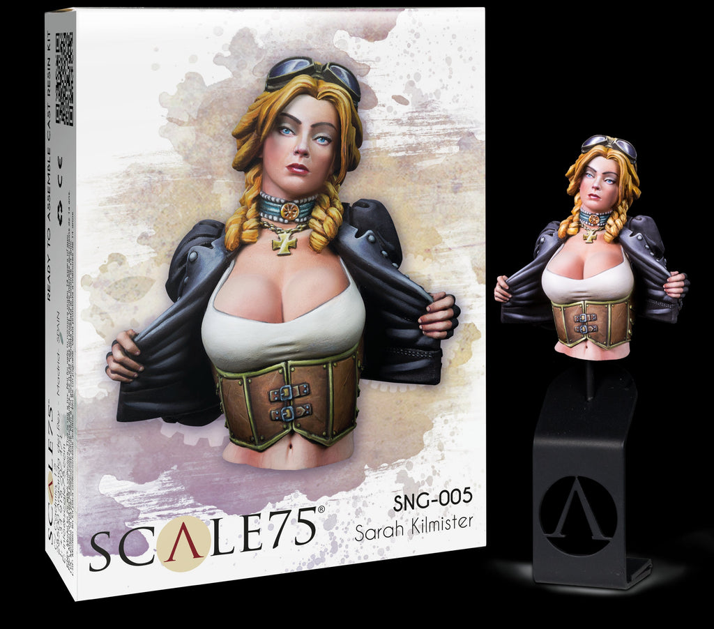Scale 75 Busts Naughty Gears Sarah Kilmister 1:12