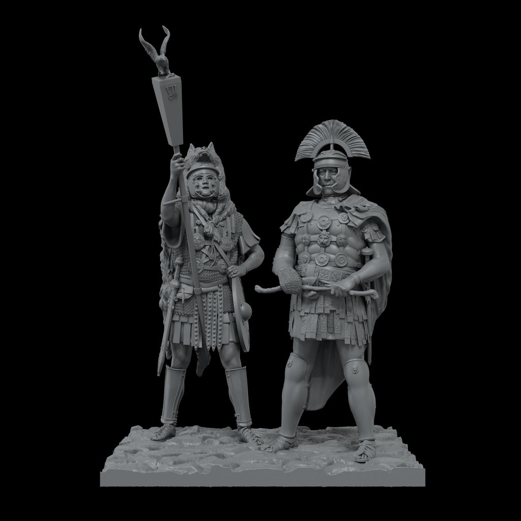 Scale 75 SCR-010 Figures Rome Centvrio Titvs Et Alqvilifer Lepidvs 75mm (9210244169965)