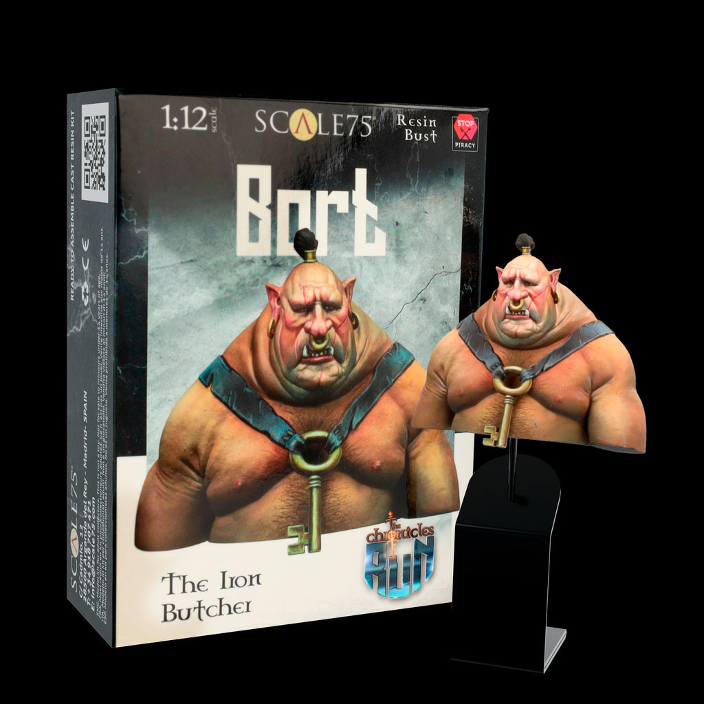 Scale 75 Busts The Chronicles of Run Bort The Iron Butcher 1:12