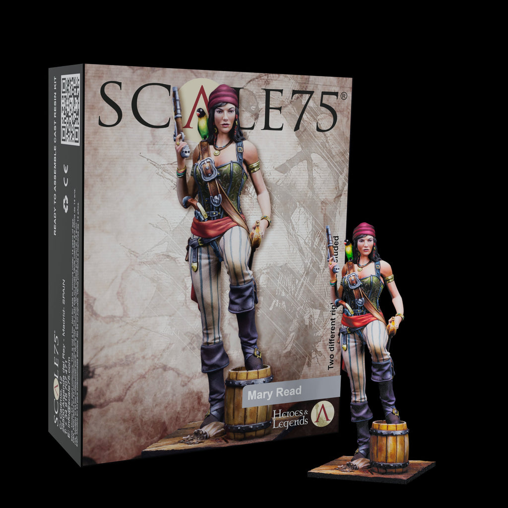 Scale 75 Figures Heroes and Legends Mary Read 75mm