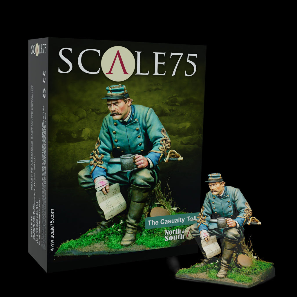 Scale 75 Figures North and South Casualty Toll 75mm