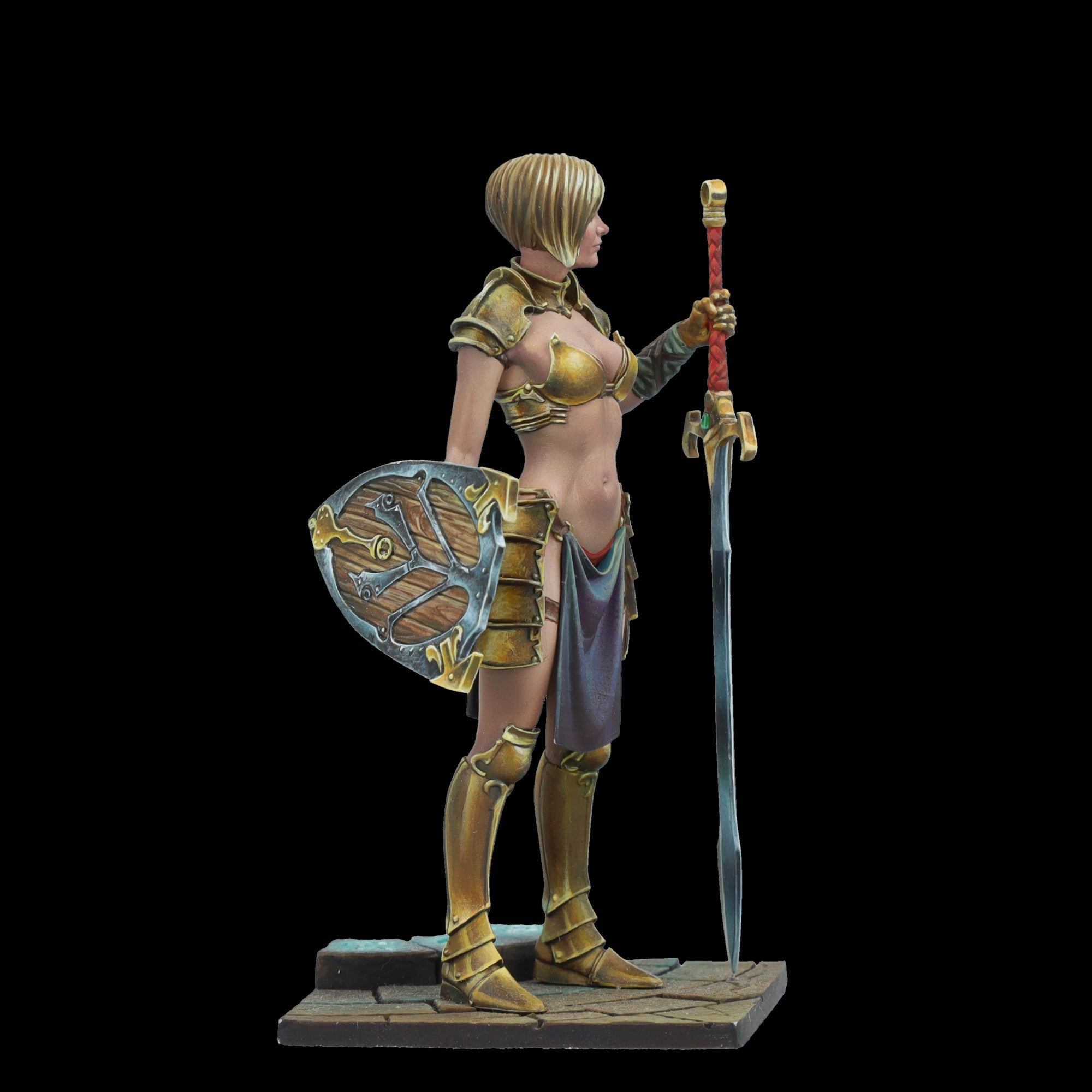 Scale 75 Figures Scale World Fantasy Keera Blade Of Justice 75mm (17)