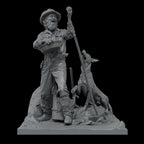 Scale 75 Figures Platinum Gold Rush California 1849 75mm (2)