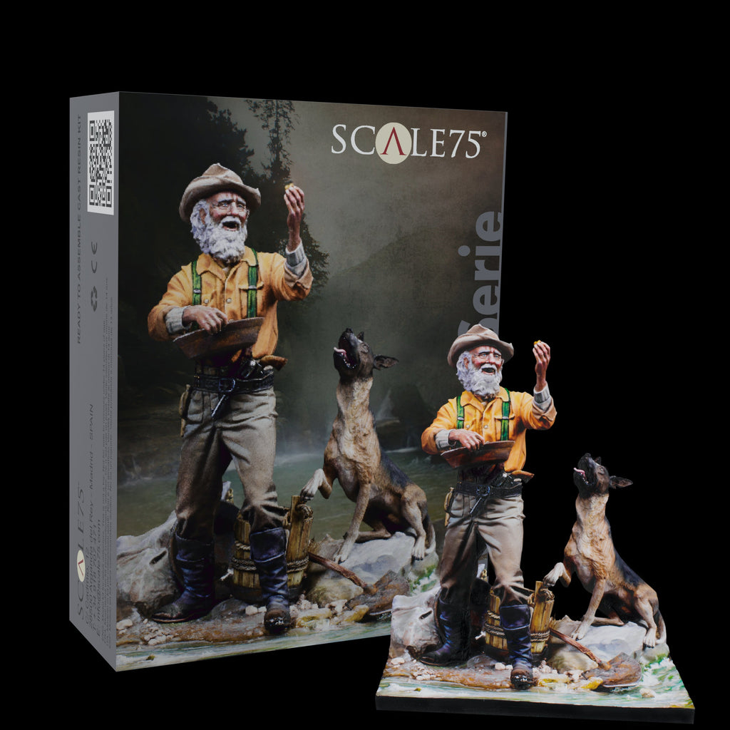 Scale 75 Figures Platinum Gold Rush California 1849 75mm