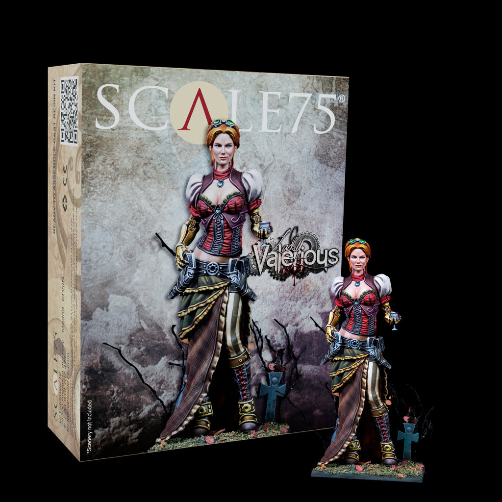 Scale 75 Figures Steam Wars Lady Valerious 75mm