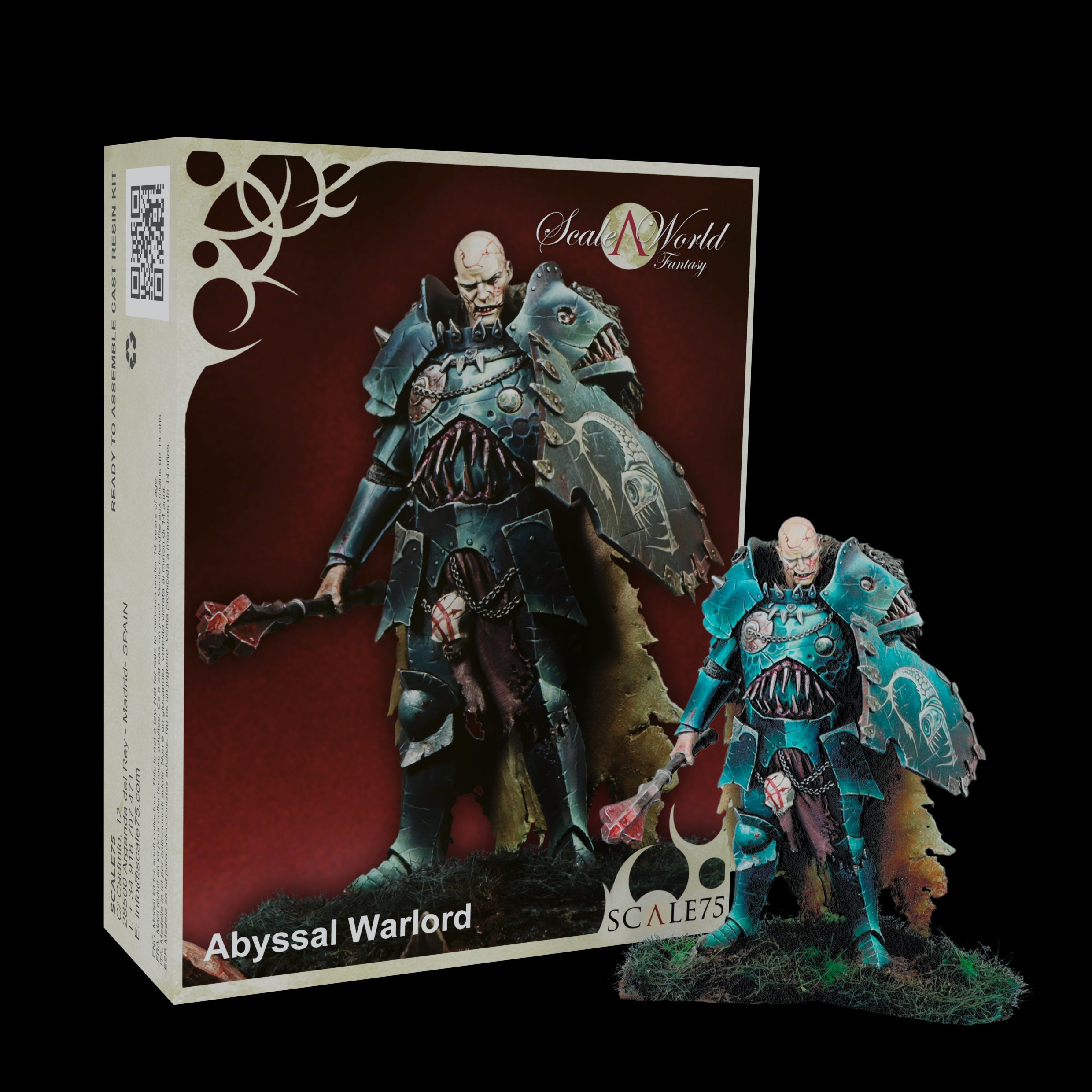 Scale 75 Figures Scale World Fantasy Abyssal Warlord 75mm