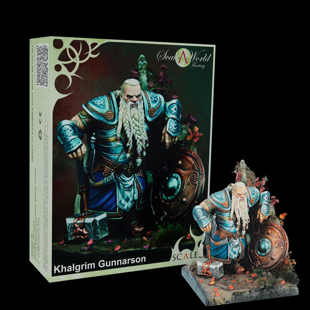 Scale 75 Figures Scale World Fantasy Khalgrim Gunnarson 75mm