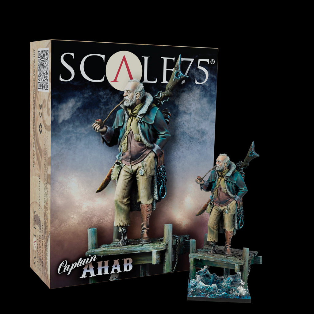 Scale 75 Figures Steam Wars Captain Ahab 75mm