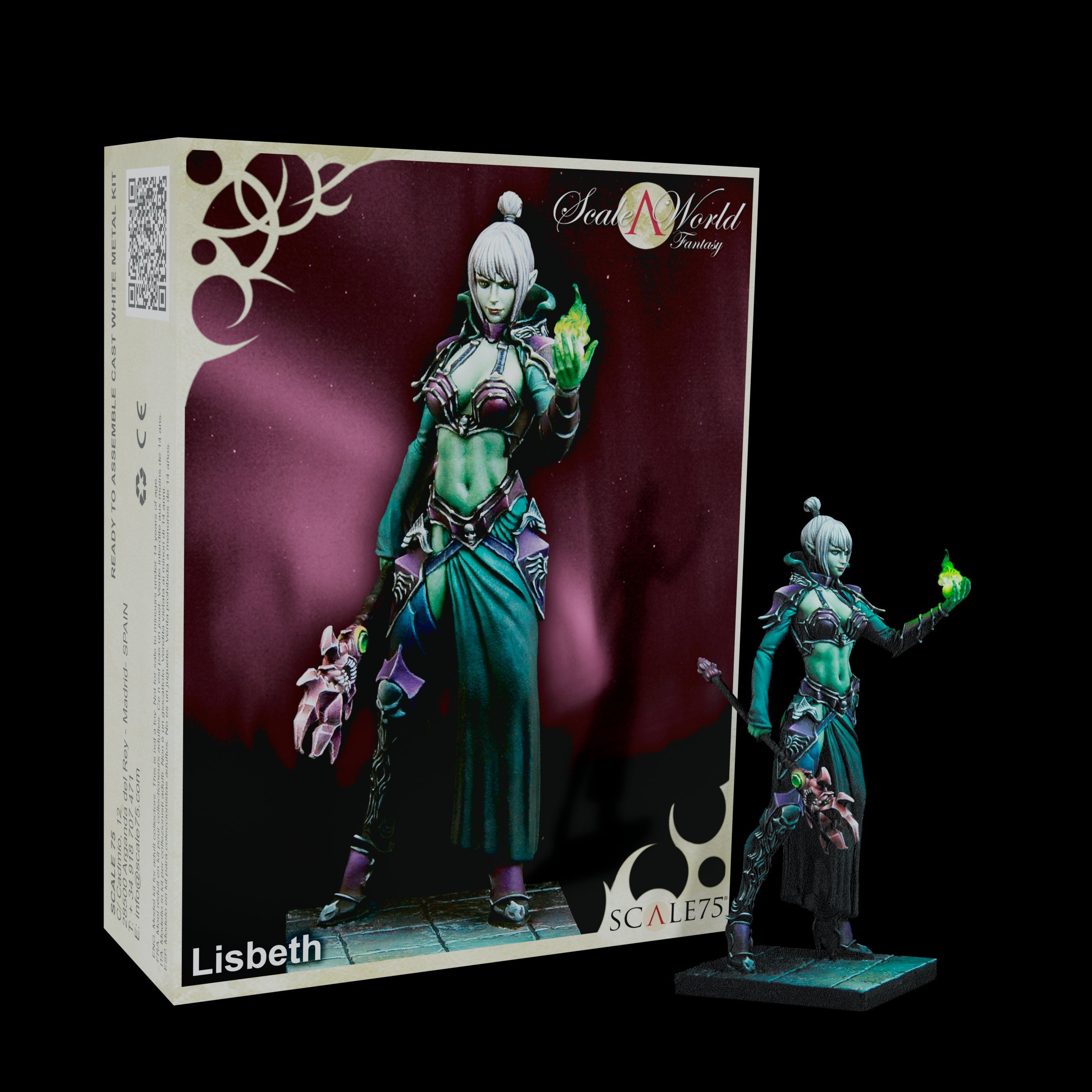 Scale 75 Figures Scale World Fantasy Lisbeth 75mm