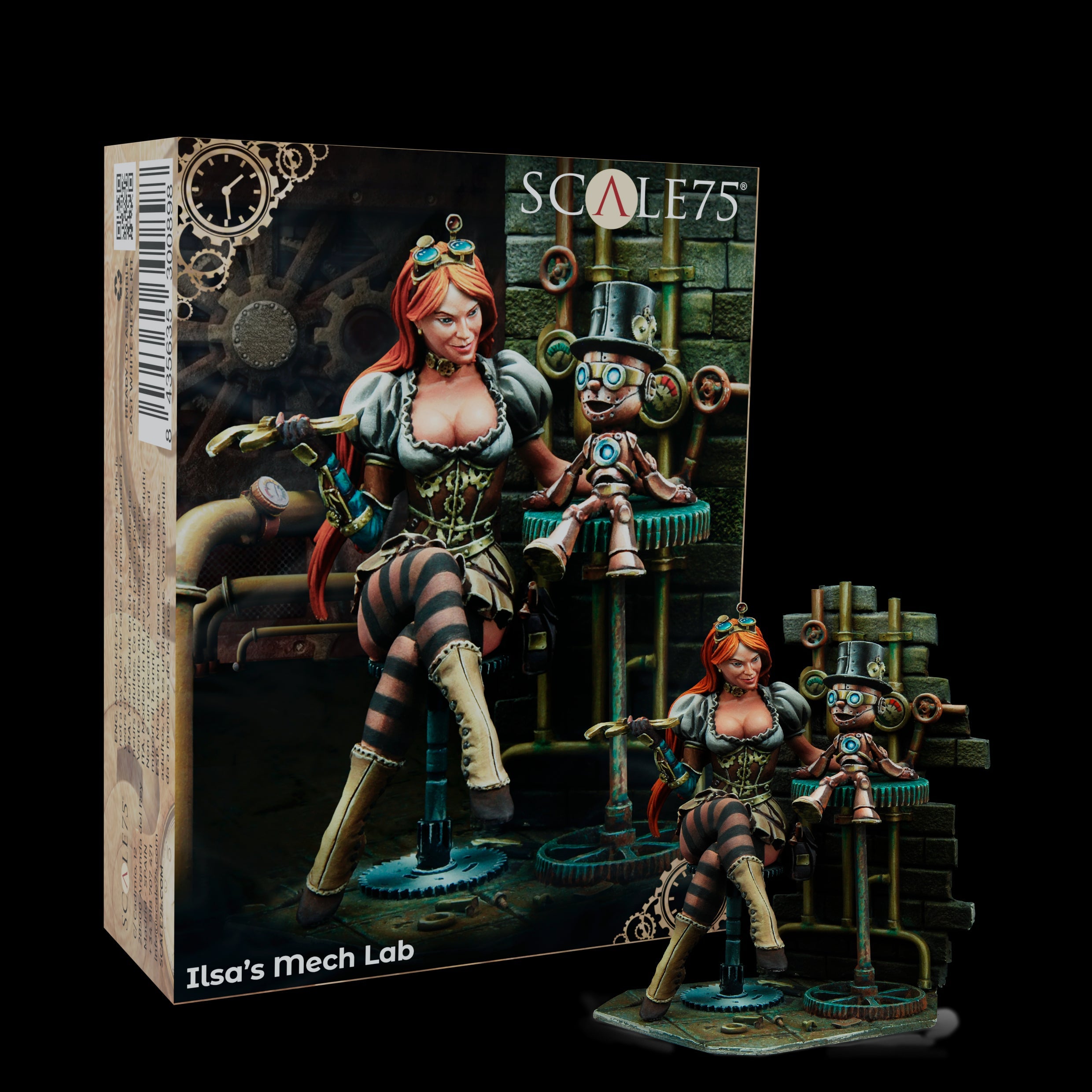 Scale 75 Figures Steam Wars Ilsa S Mech Lab 75mm