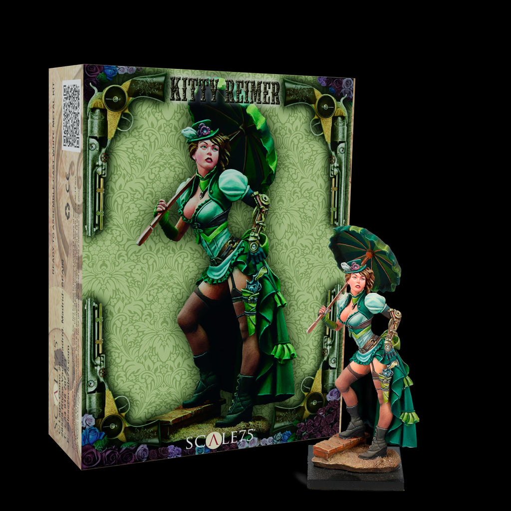Scale 75 Figures Steam Wars Kitty Reimer 75mm