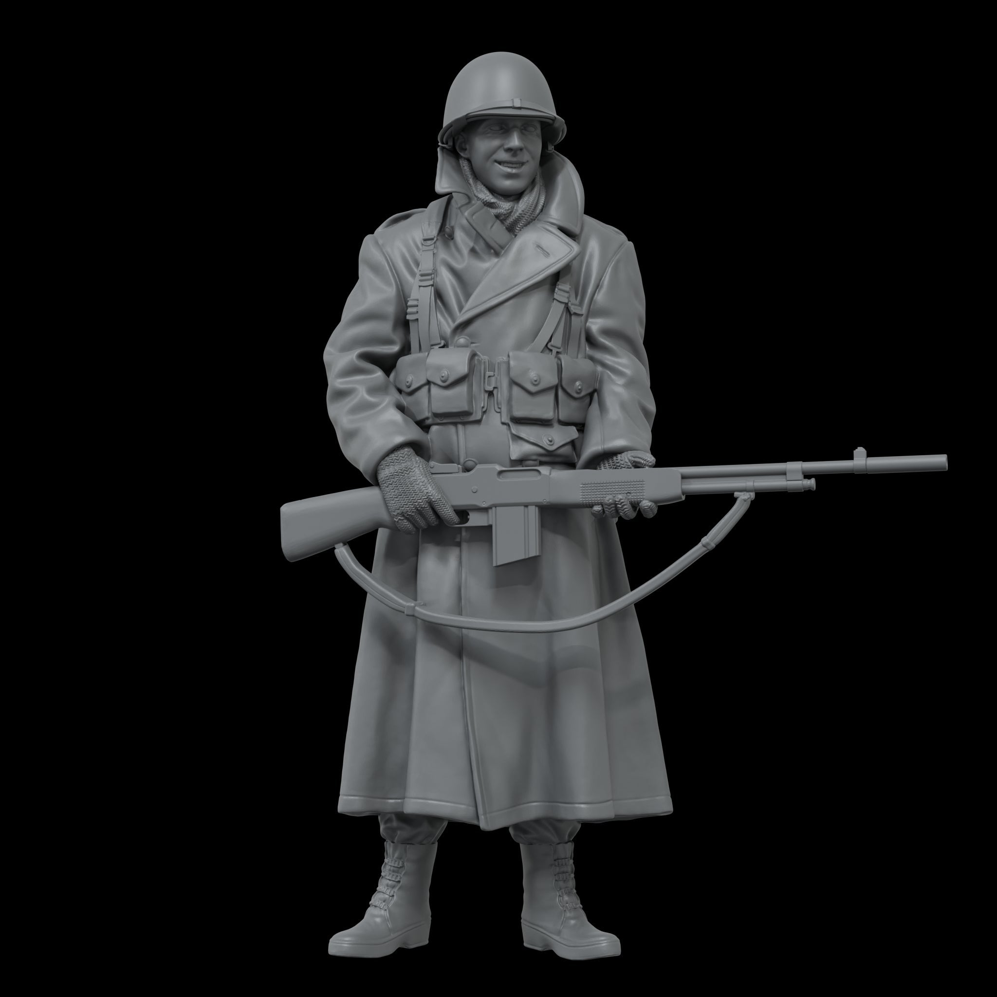 Scale 75 Figures Warfront Us Soldiers At Winter 35mm (3)