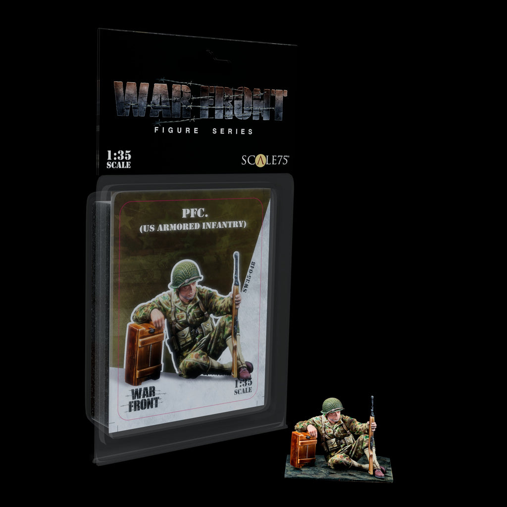 Scale 75 Figures Warfront Pfc Us Armored Infantry 35mm