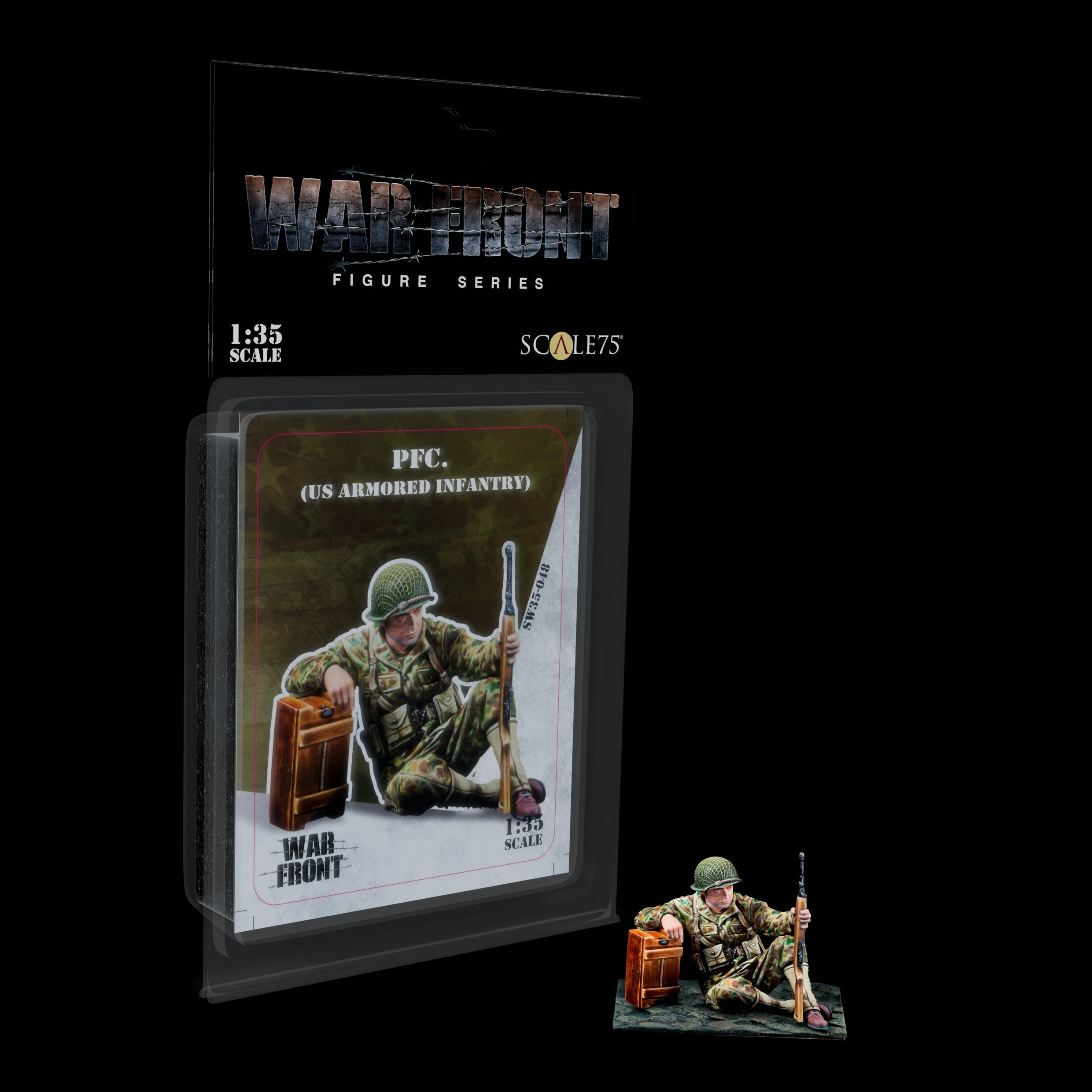Scale 75 Figures Warfront Pfc Us Armored Infantry 35mm