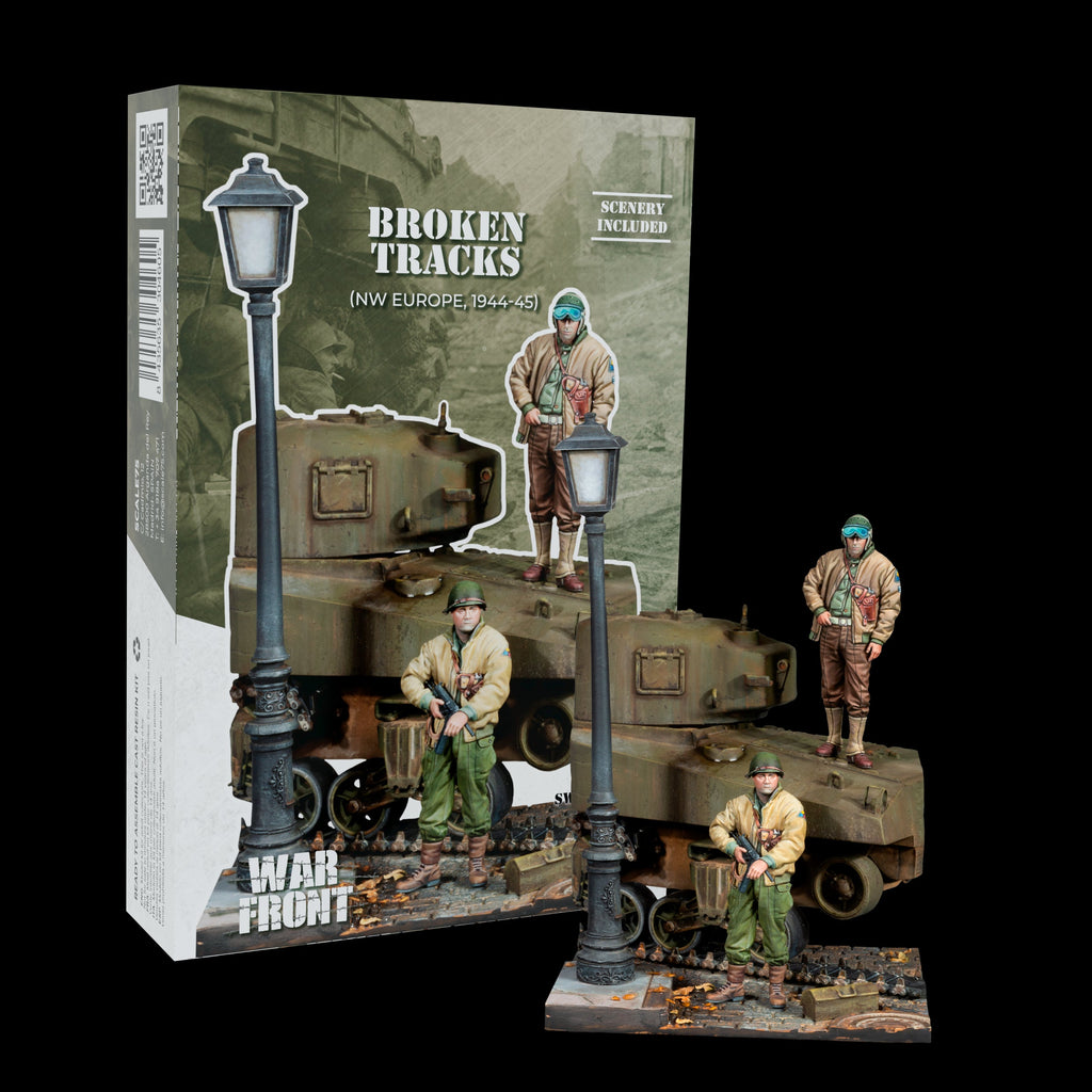 Scale 75 Figures Warfront Brocken Tracks (Nw Europe 1944-45) 35mm