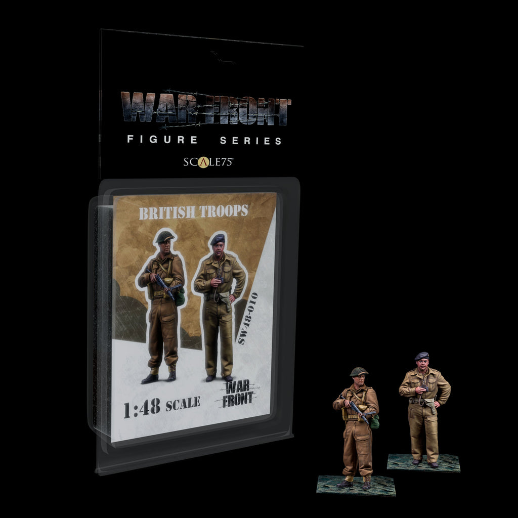 Scale 75 Figures Warfront British Troops 1:48