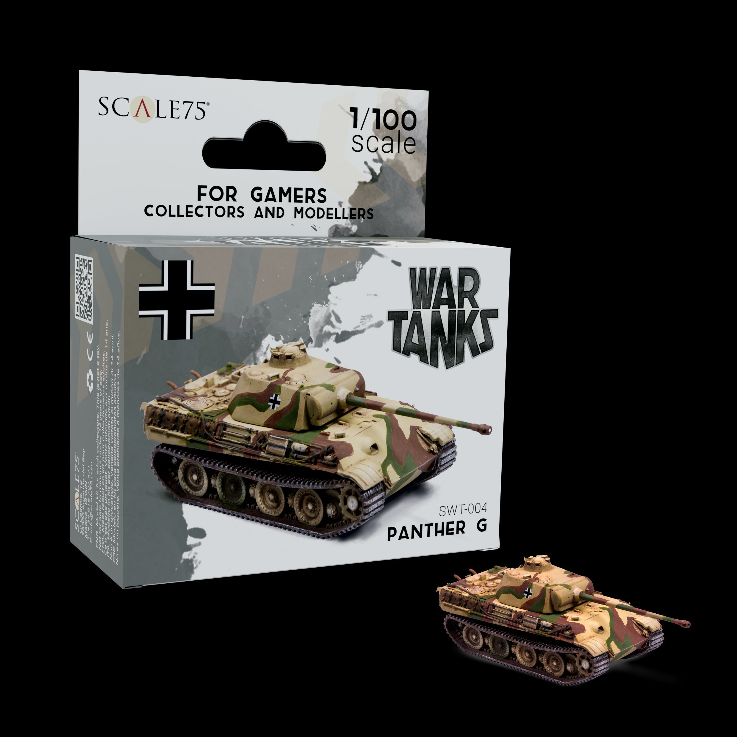 Scale 75 Figures War Tanks Panther G 1:100