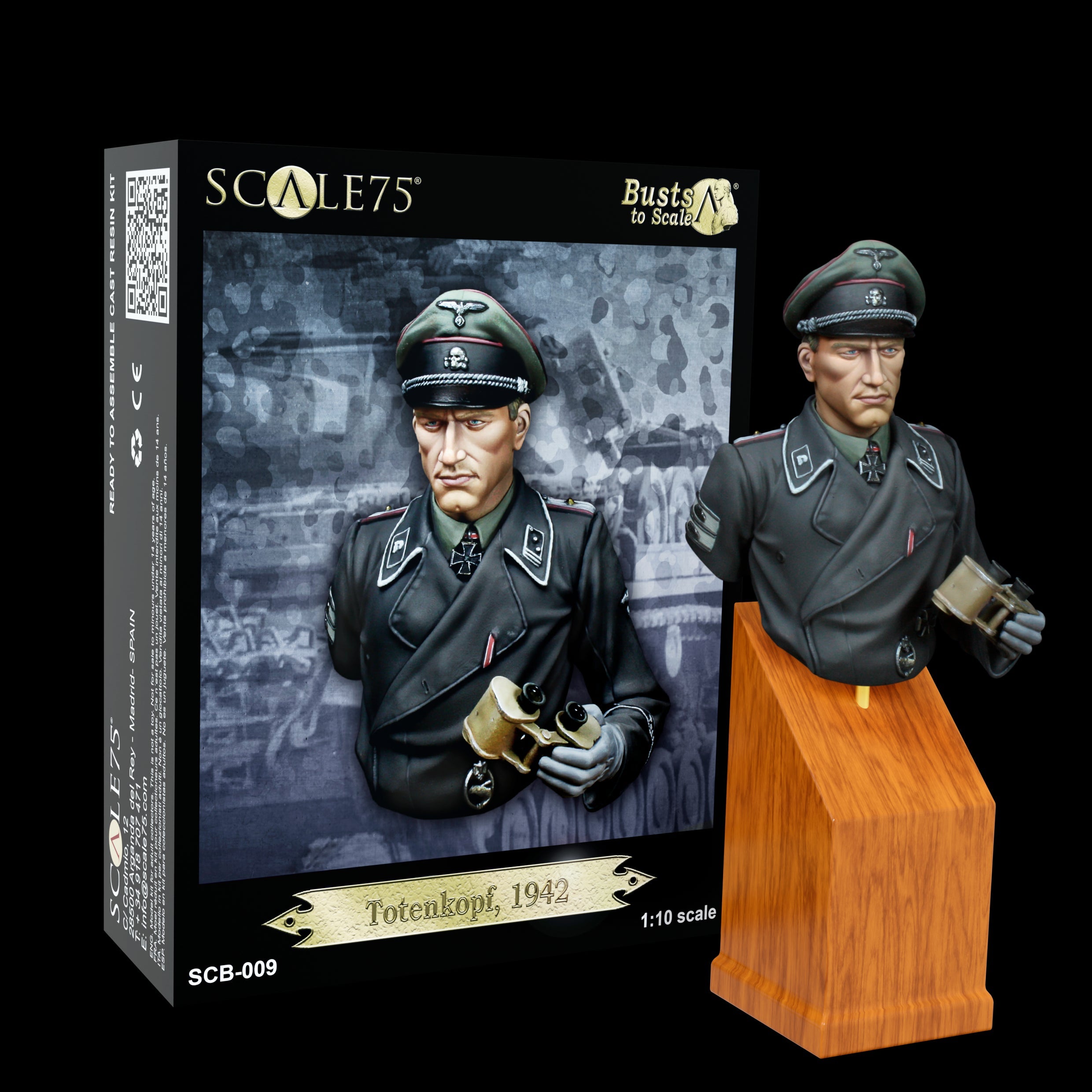 Scale 75 Busts Warfront Totenkopf; 1942 1:10