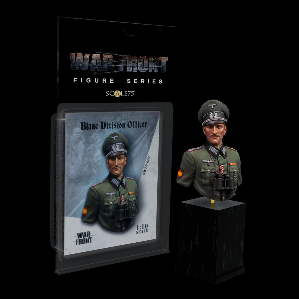 Scale 75 Busts Warfront Blaue Division Officer 1:10 (3)