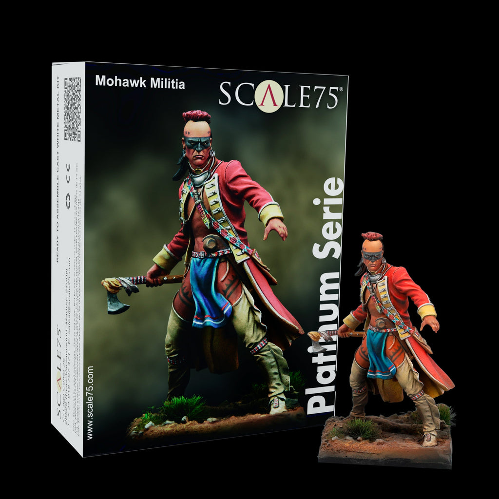 Scale 75 Figures Platinum Mohawk Militia 75mm