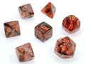 Chessex Nebula Polyhedral Copper Matrix/orange L