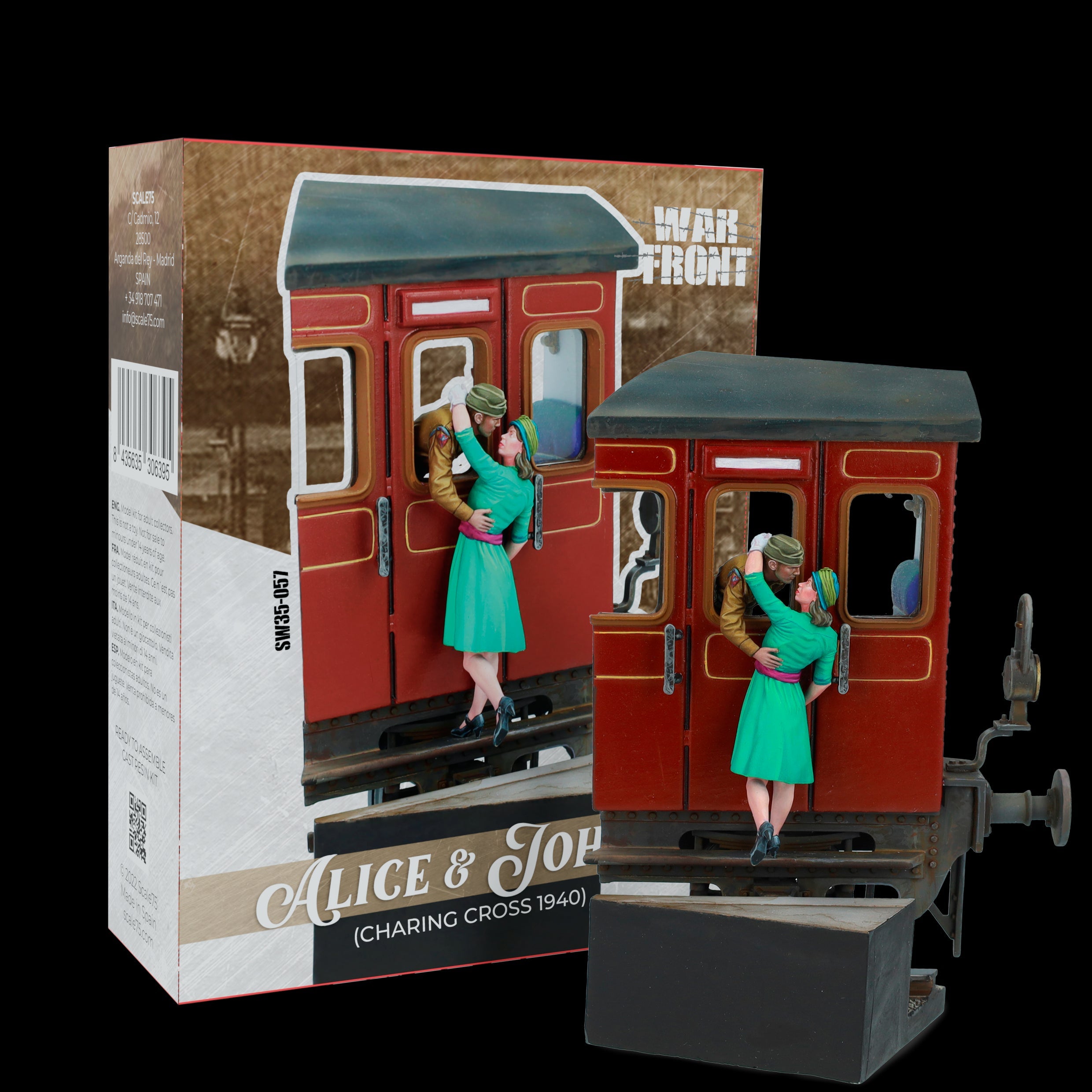 Scale 75 Figures Warfront Alice & Johnny (Charing Cross; 1940)