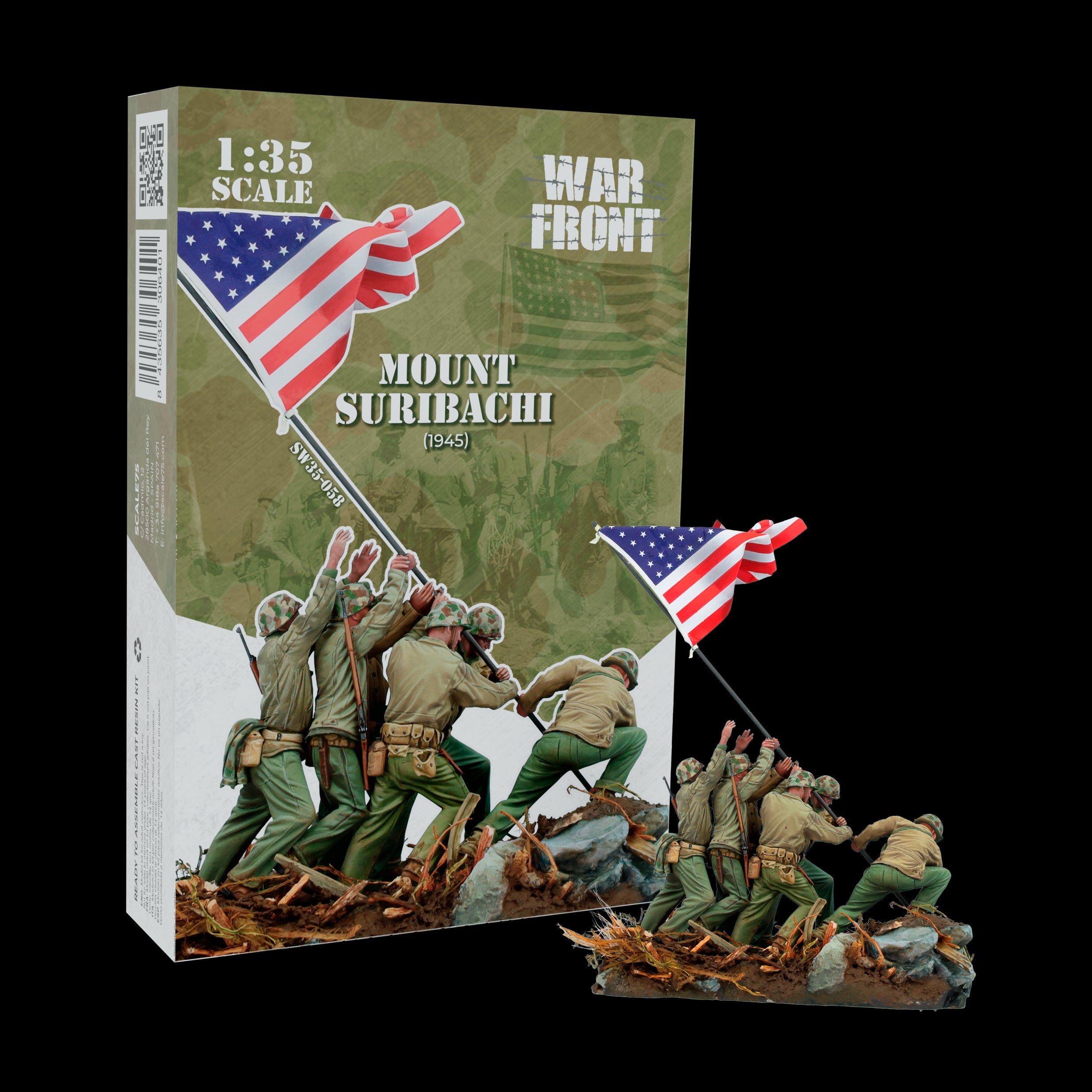 Scale 75 Figures Warfront Iwojima 35mm