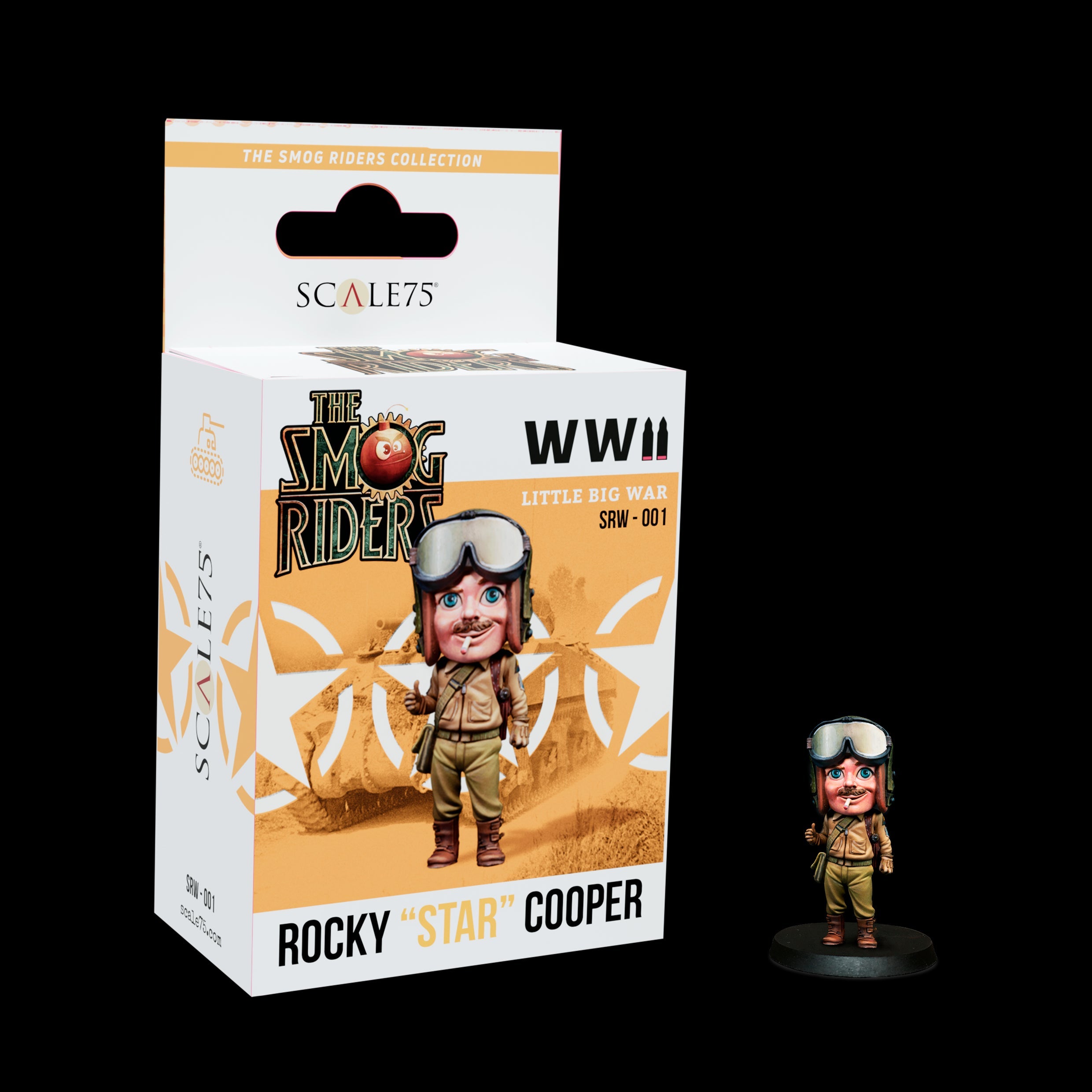 Scale 75 Figures The Smog Riders Rocky Star Cooper 35mm