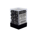 Chessex Opaque 12mm d6 Black/white Dice Block (36 dice)