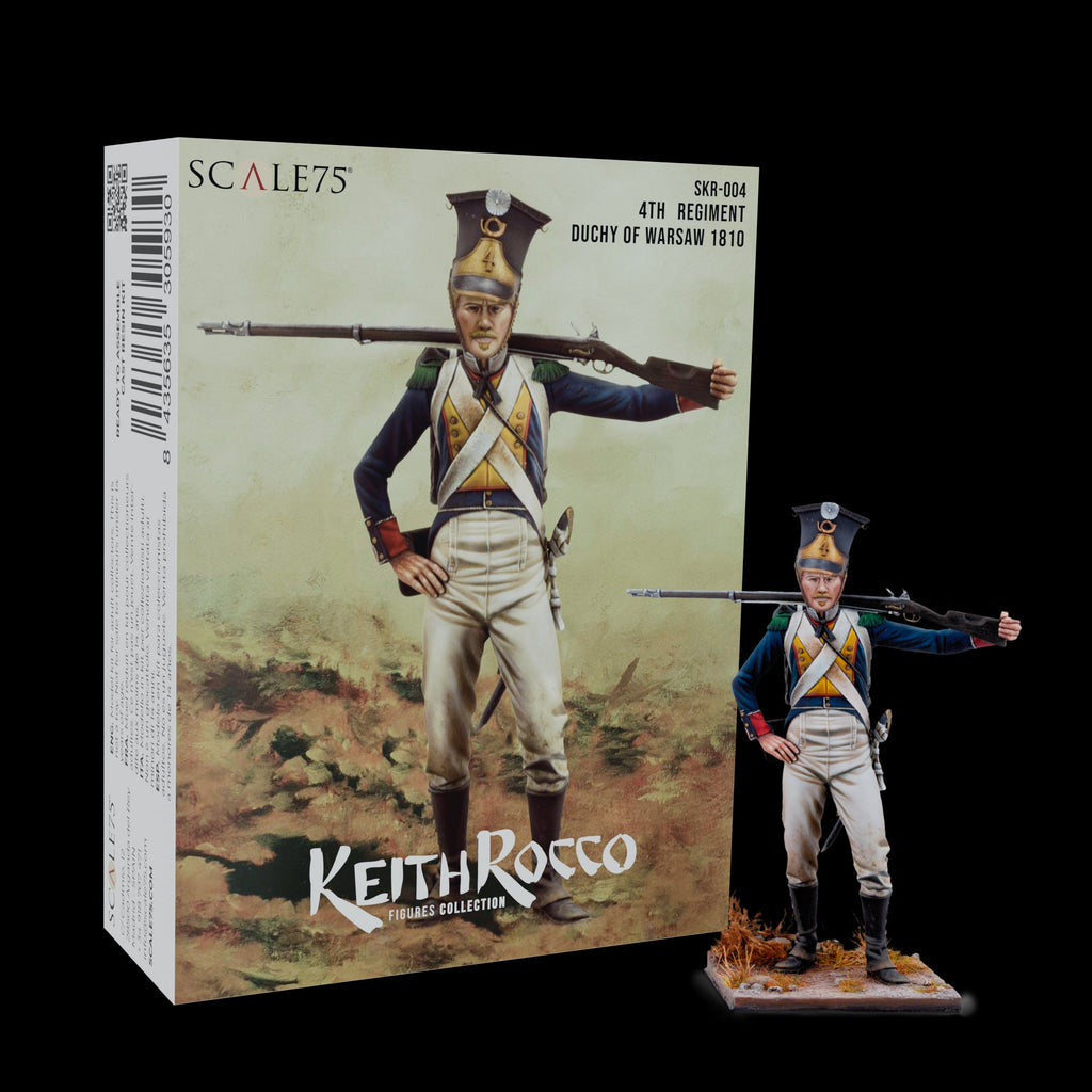 Scale 75 Figures Keith Rocco 4Th Regiment Duchy Of Warsaw 75mm