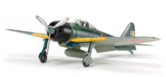 Tamiya 61108 1/48 Mitsubishi A6M3/3a Zero Fighter (Zeke) Aircraft Series No.108 - Hobby City NZ (6661680431153)