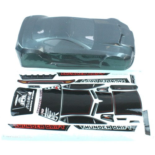 Redcat Racing BS204-008T Gun Metal Body w/sticker (7654637568237)